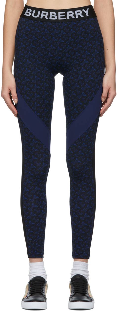 burberry blue pants|burberry tights for ladies.